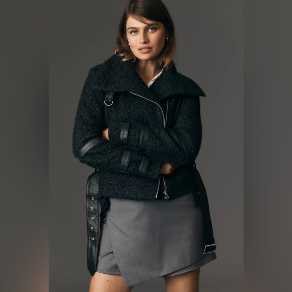 CHRLDR | Anthropology ~ Milki Cropped Teddy Bear Jacket - Picture 2 of 11